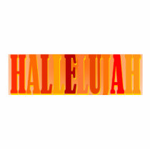 Hallelujah Pin Photo Cut Out