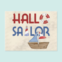 Hallo Sailor postcards