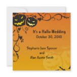 Hallo-Wedding Invitation