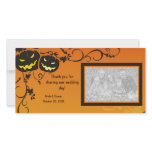 Hallo-Wedding Thank You Photo Card