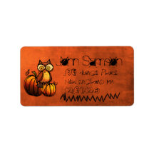 Halloween Address Labels