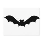 Halloween Bat postcards