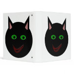 Halloween Black Cat Binder