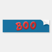 Halloween Boo Autosticker