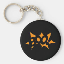Halloween Boo Keychain