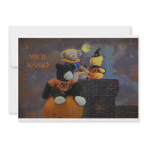 Halloween Buddies invitations