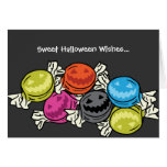 Halloween Candies Greeting Cards