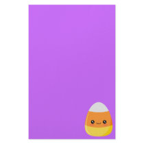 Halloween Candy Corn Stationery Paper
