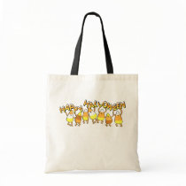 Halloween Candy Corn Tote Bag