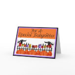 Halloween Card for Babysitter