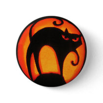 Halloween Cat Pins