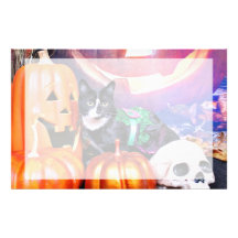 Halloween - Cat - Daisy Custom Stationery