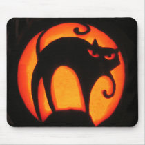 Halloween Cat Mousepad