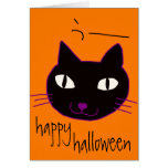 Halloween Cat Photo Greeting Card グリーティング・カード