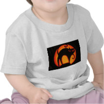 Halloween Cat Tshirt