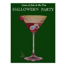 halloween cocktail party invitation