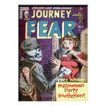 Halloween Comic Invitation