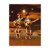 Halloween Concert Postcard