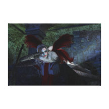 Halloween Corpse Stretched Canvas Print