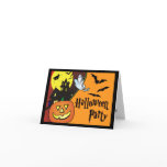 Halloween Costume Party Invitation for Kids cards