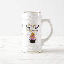 Halloween Cupcake Sign Coffee Mugs