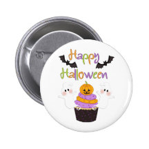 Halloween Cupcake Sign Pins