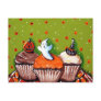 Halloween Cupcakes Postcards