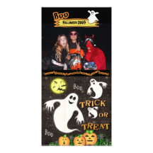 Halloween Custom Photo Card