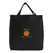Halloween Customizable Trick or Treat Bag