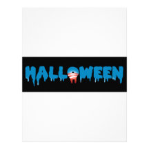 HALLOWEEN CUSTOMIZED LETTERHEAD