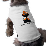 Halloween Dog Witch T-Shirt Pet Tshirt