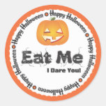 Halloween  'Eat Me' Sticker