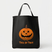 Halloween: Evil Jack-O-Lantern: Trick or Treat Bag