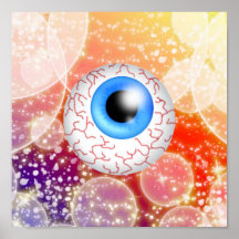 Halloween Eyeball - SRF Posters