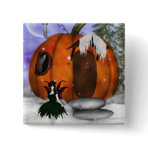 Halloween Fairy Button