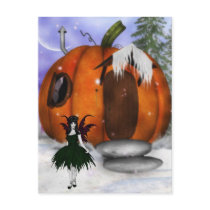 Halloween Fairy Postcard