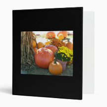 Halloween Fall Scene Binders