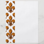 Halloween Fleur de lis Full Color Flyer