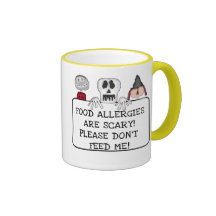 Halloween Food Allergies Coffee Mug