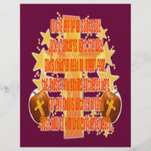 Halloween for Christians (Poem) Full Colour Flyer