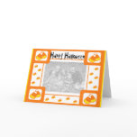Halloween frame card