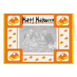 Halloween frame card
