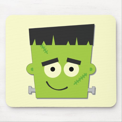Halloween Frankenstein T-shirts and Gifts Mouse Pad