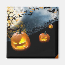 Halloween Fridge Magnet
