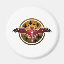 halloween fridge magnet