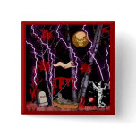 HALLOWEEN FRONT YARD buttons