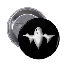 Halloween Ghost Buttons