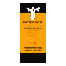 Halloween Ghost Invitation