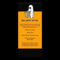 Halloween Ghost Invitation invitations