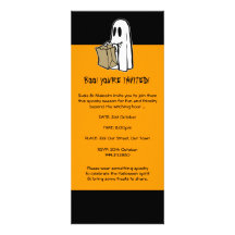 Halloween Ghost Invitation